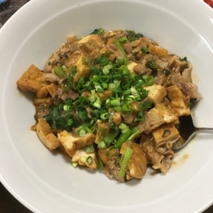 子供も食べやすい☆厚揚げ麻婆豆腐